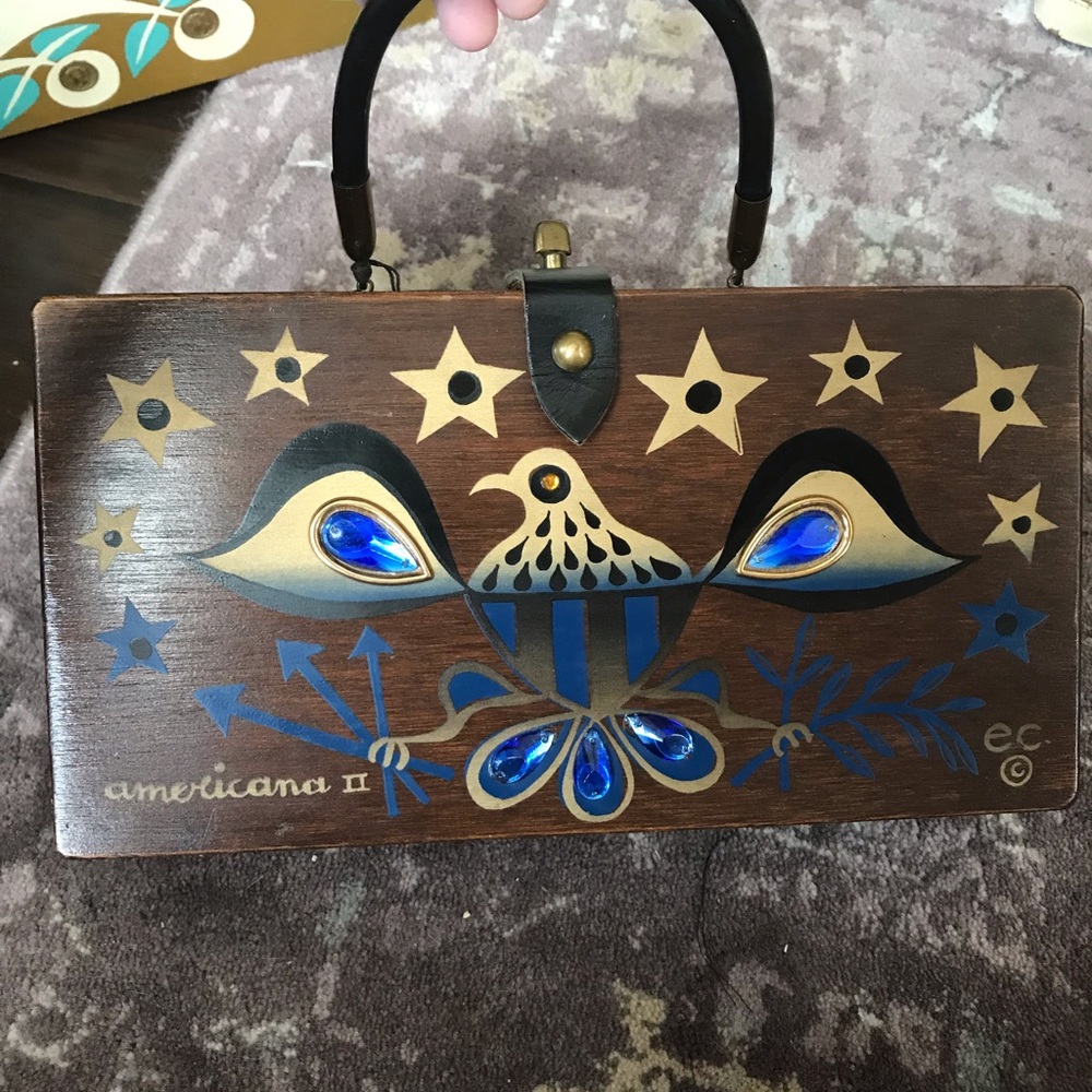 SOLD SOLD SOLD Americana II Enid Collins box bag